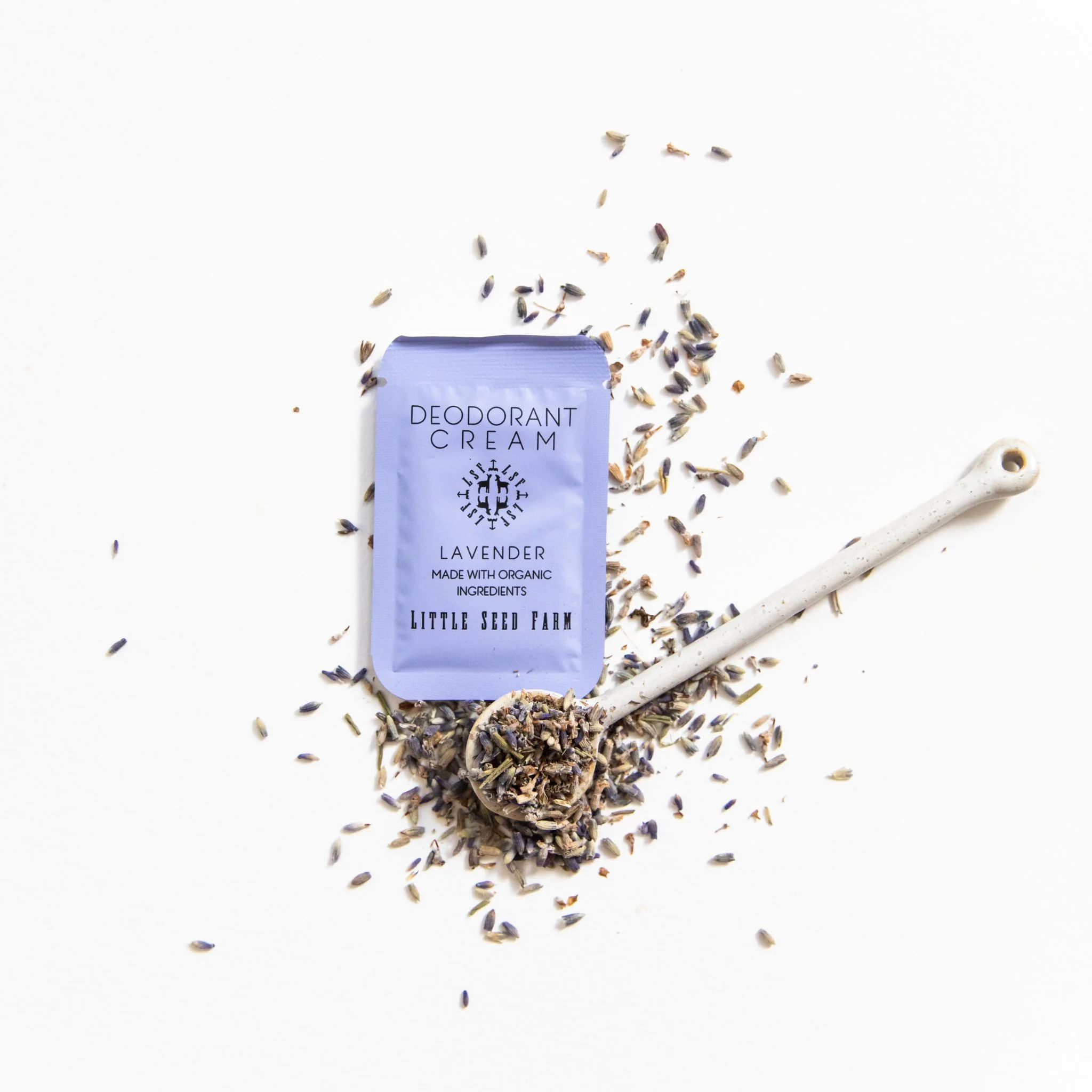 Travel Pack - Eight Organic Deodorant Cream Pouches - Image 3